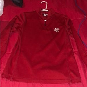 ohio state quarter zip up